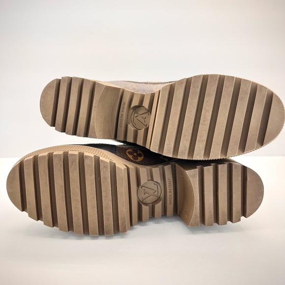 Authentic Louis Vuitton - Laureate Platform Desert Boot - Picture 9 of 12